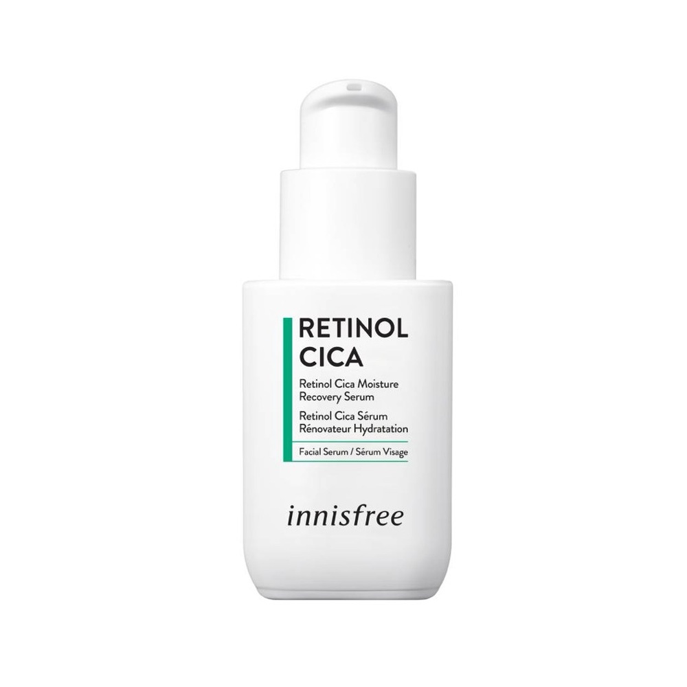 Innisfree Retinol Cica Moisture Recovery Serum 30mL Anti Aging Wrinkle AntiAging